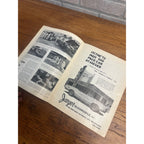 1972 Stock Car 150 Mile Race National Championship Souvenir Program Wisconsin