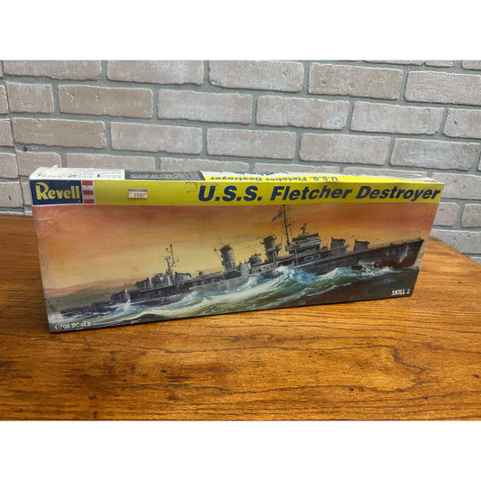 Revell U.S.S. Fletcher Destroyer Battleship Ship Model 1:306 Scale NEW SEALED