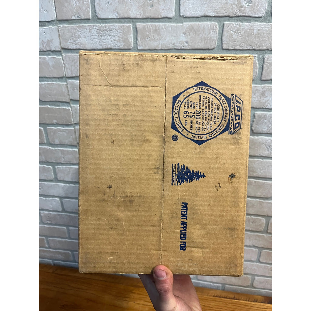 RARE 1930s Blatz Beer Flat Top 12-12 Oz Cans Cardboard Box Case