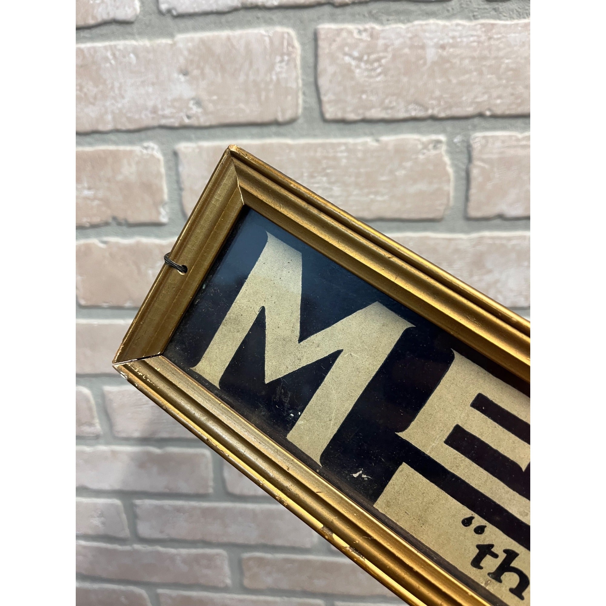 Antique 1920s Melachrino Cigarettes Tobacco Advertising Sign Store Display Early