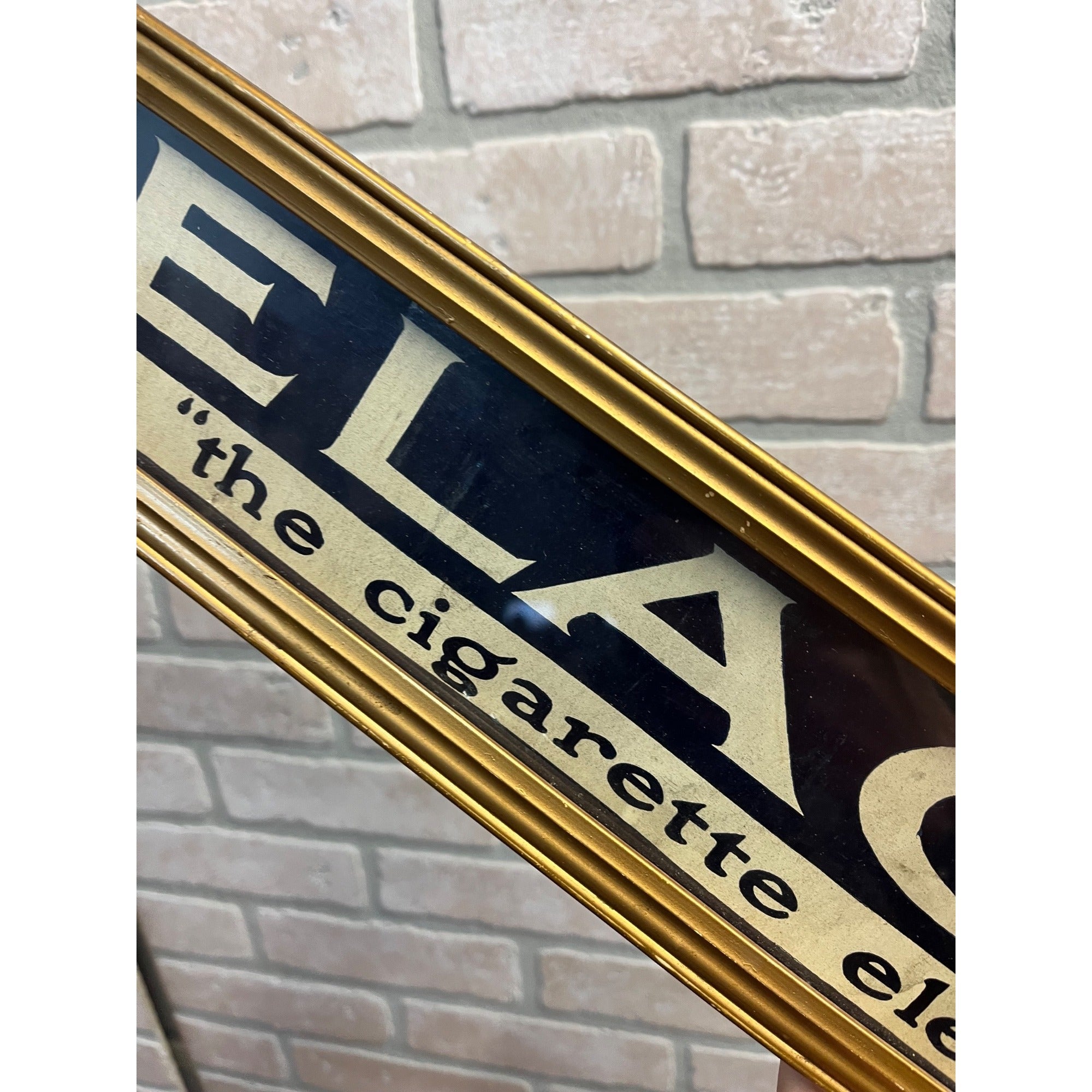 Antique 1920s Melachrino Cigarettes Tobacco Advertising Sign Store Display Early