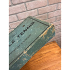 Vintage 1930s Marks Brothers Table Tennis Set Complete w/ Box Net Paddles ++