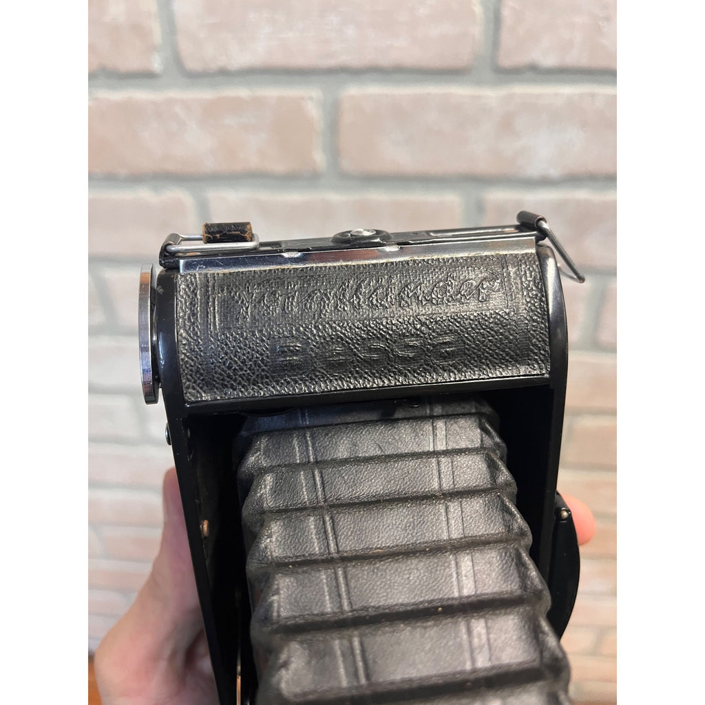 Vintage Voigtländer Bessa Rangefinder Folding Camera With Compur-Rapid Shutter Germany Circa 1935