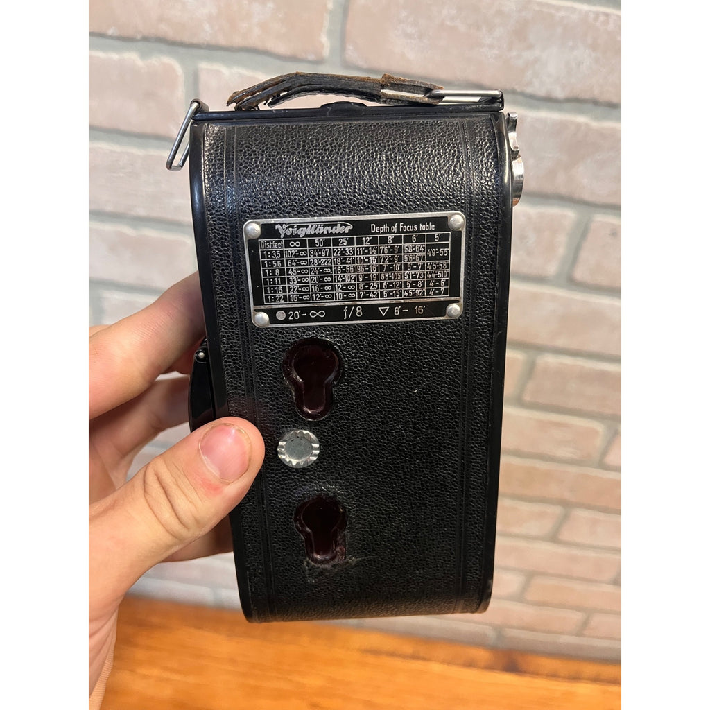 Vintage Voigtländer Bessa Rangefinder Folding Camera With Compur-Rapid Shutter Germany Circa 1935