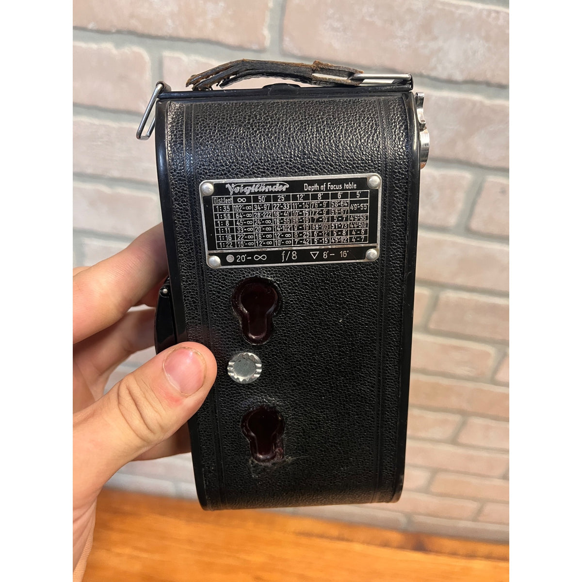 Vintage Voigtländer Bessa Rangefinder Folding Camera With Compur-Rapid Shutter Germany Circa 1935