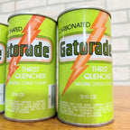 Vintage Gatorade Sports Drink Pull Tab Straight Soda Cans Lot (3)