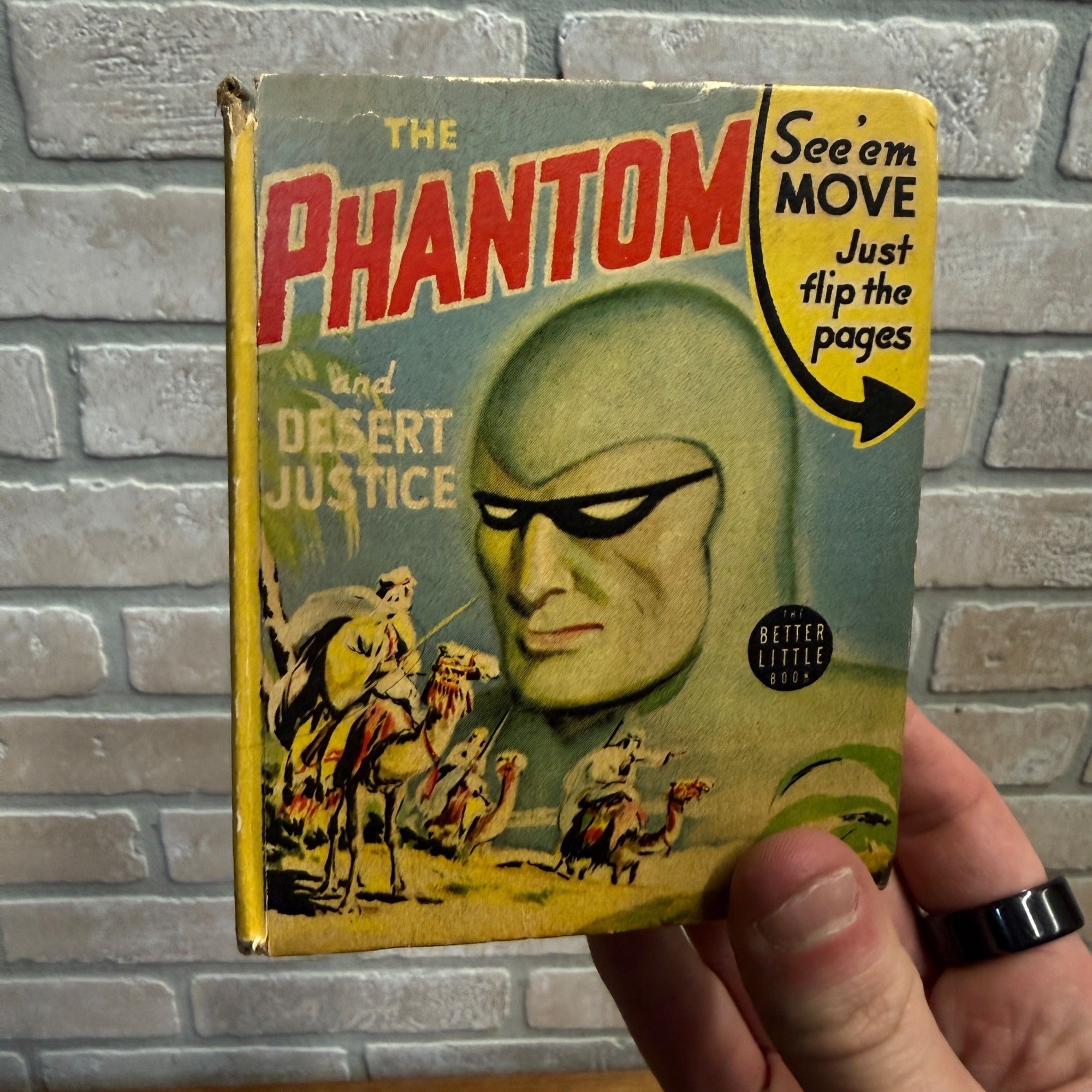 Big Little Book #1421 The Phantom & Desert Justice l  - VG Condition
