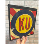Vintage British Auto Garage Club Display Sign Panel KU Automobilia Advertising
