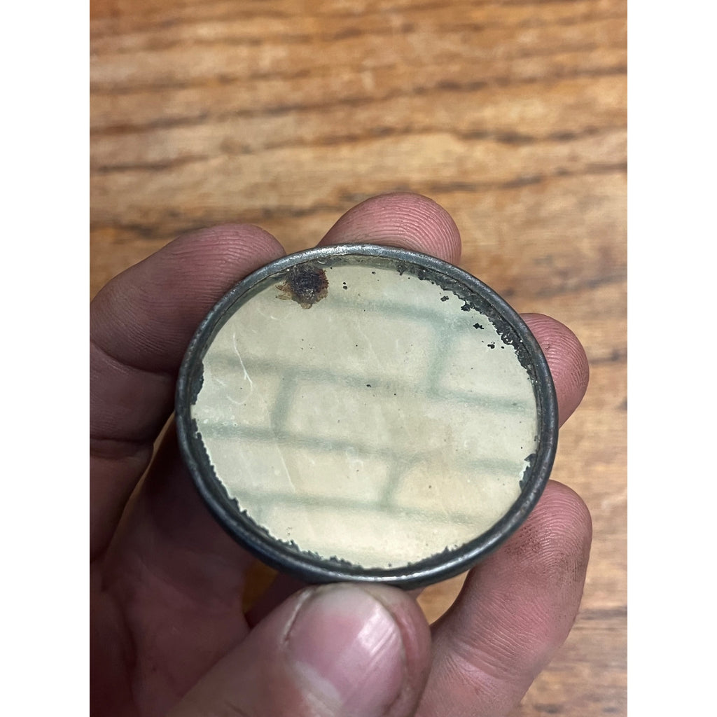 RARE Vintage 1910s Frank X. Linder Cigar Co Wausau Wis Pocket Mirror Advertising