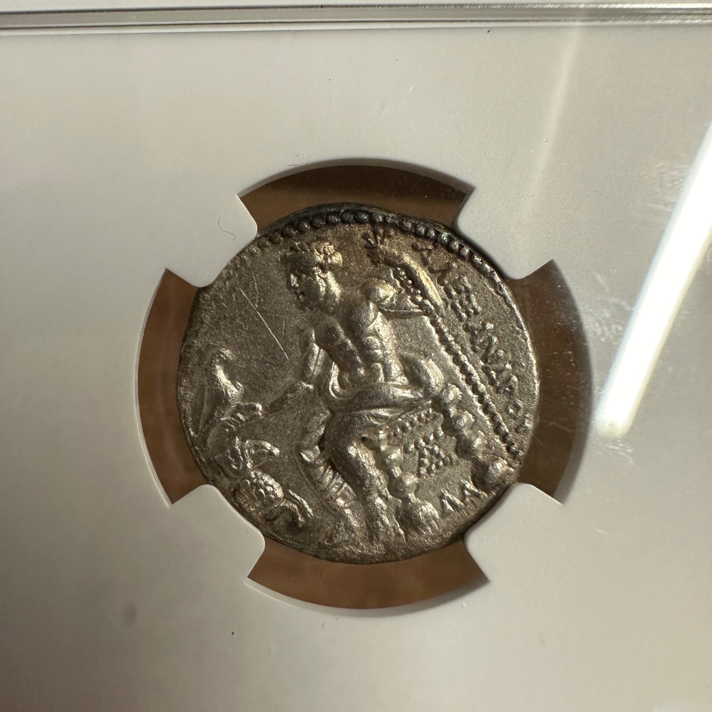 Kingdom Of Macedon Alexander III Tetradrachm NGC CH VF Ancient Silver Coin