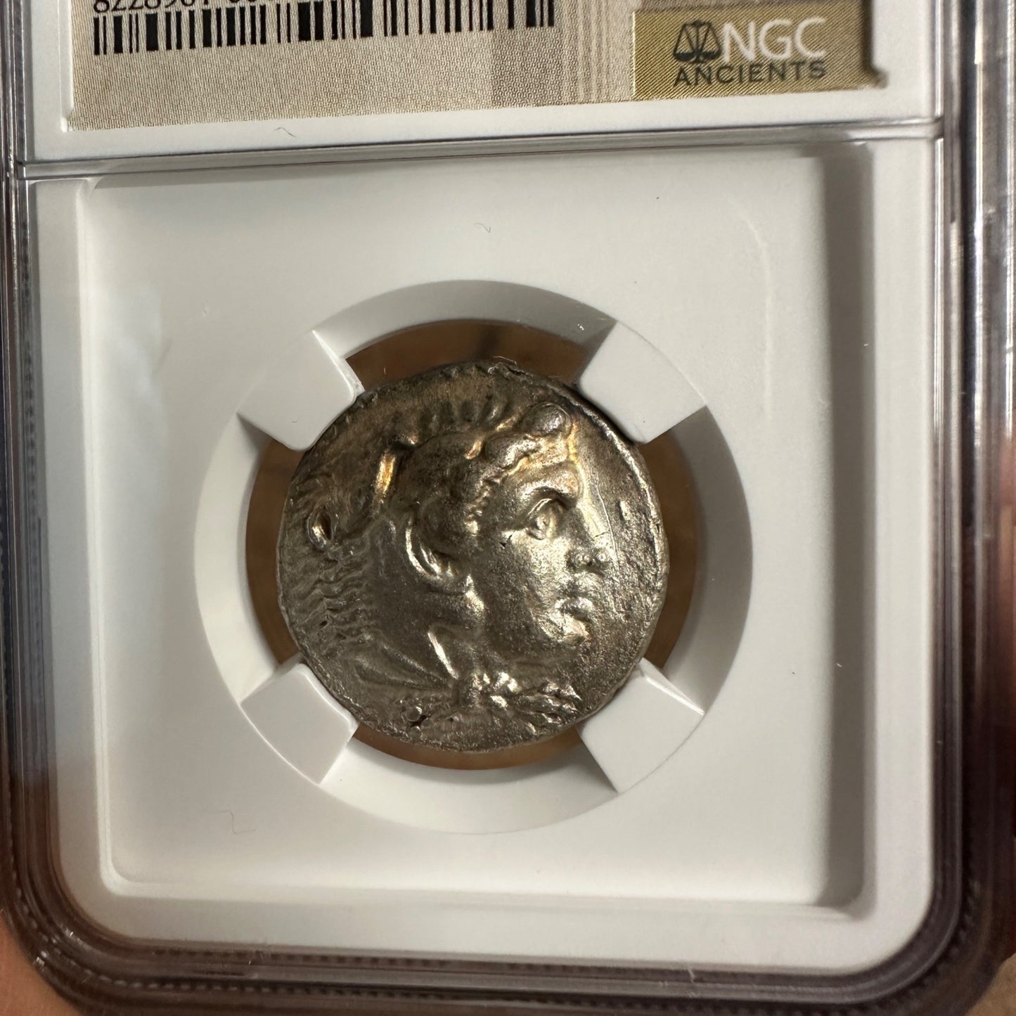 Kingdom Of Macedon Alexander III Tetradrachm NGC CH VF Ancient Silver Coin