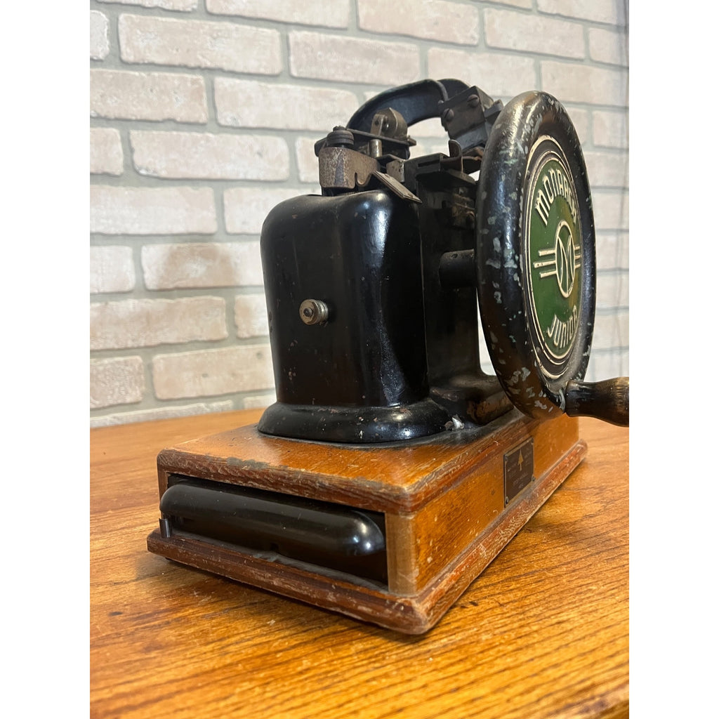Vintage Monarch Marking System Junior Monarch Ticket Pricing Machine w/ Stamps Steampunk 1920s
