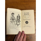 RARE Vintage Hugh McHugh Hardcover Books 1904-05 Get Next & I'm From Missouri