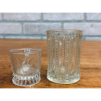 Vintage Childs Miniature Glass Mugs Set of 8