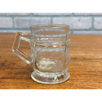 Vintage Childs Miniature Glass Mugs Set of 8