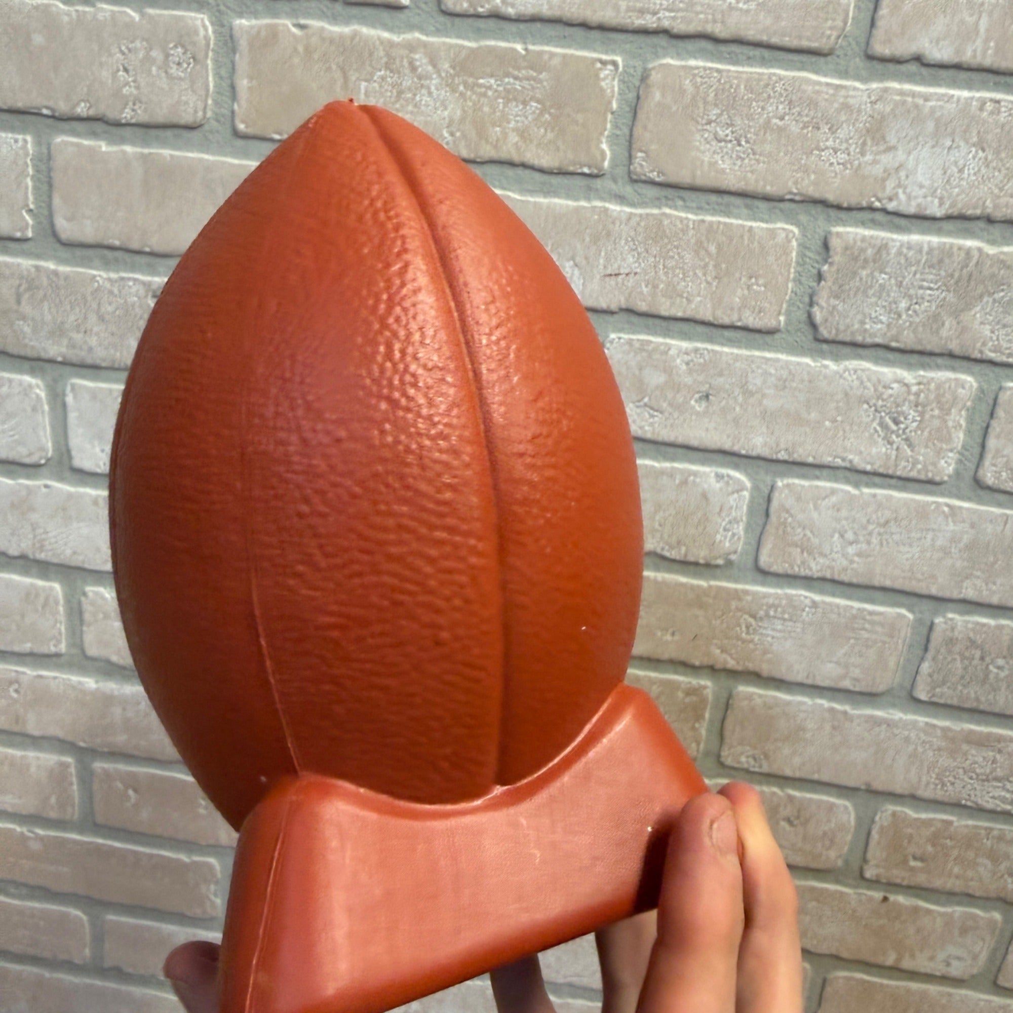 Vintage Plastic Pro Football Bank On Kicker's Tee Children's Savings NFL USA