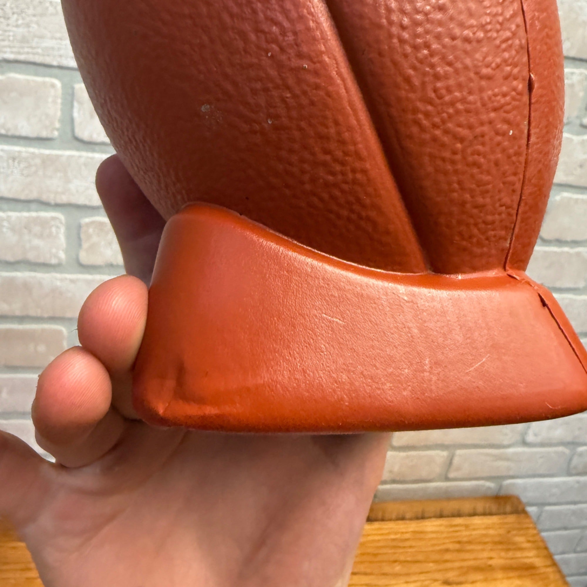 Vintage Plastic Pro Football Bank On Kicker's Tee Children's Savings NFL USA