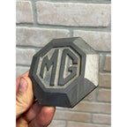 Vintage MG British Car Auto Advertising Hubcap Cover Morris Garages Center Cap