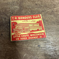 Vintage TA Wonder Super Club Little Chute  Wis Advertising Matchbook Cover