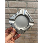 Vintage Master Mix Feeds Farm Advertising Tin Ashtray 25th Year Anniversary