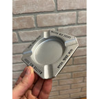 Vintage Master Mix Feeds Farm Advertising Tin Ashtray 25th Year Anniversary