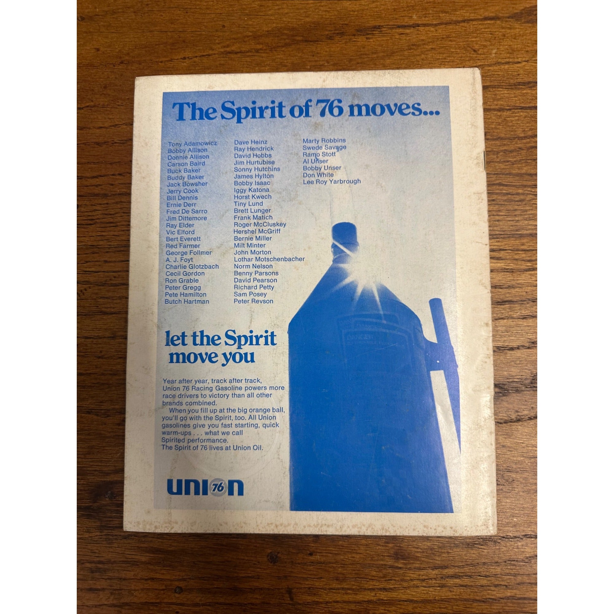 1972 Miller High Life 200 Stock Car Race Souvenir Program Milwaukee Wisconsin