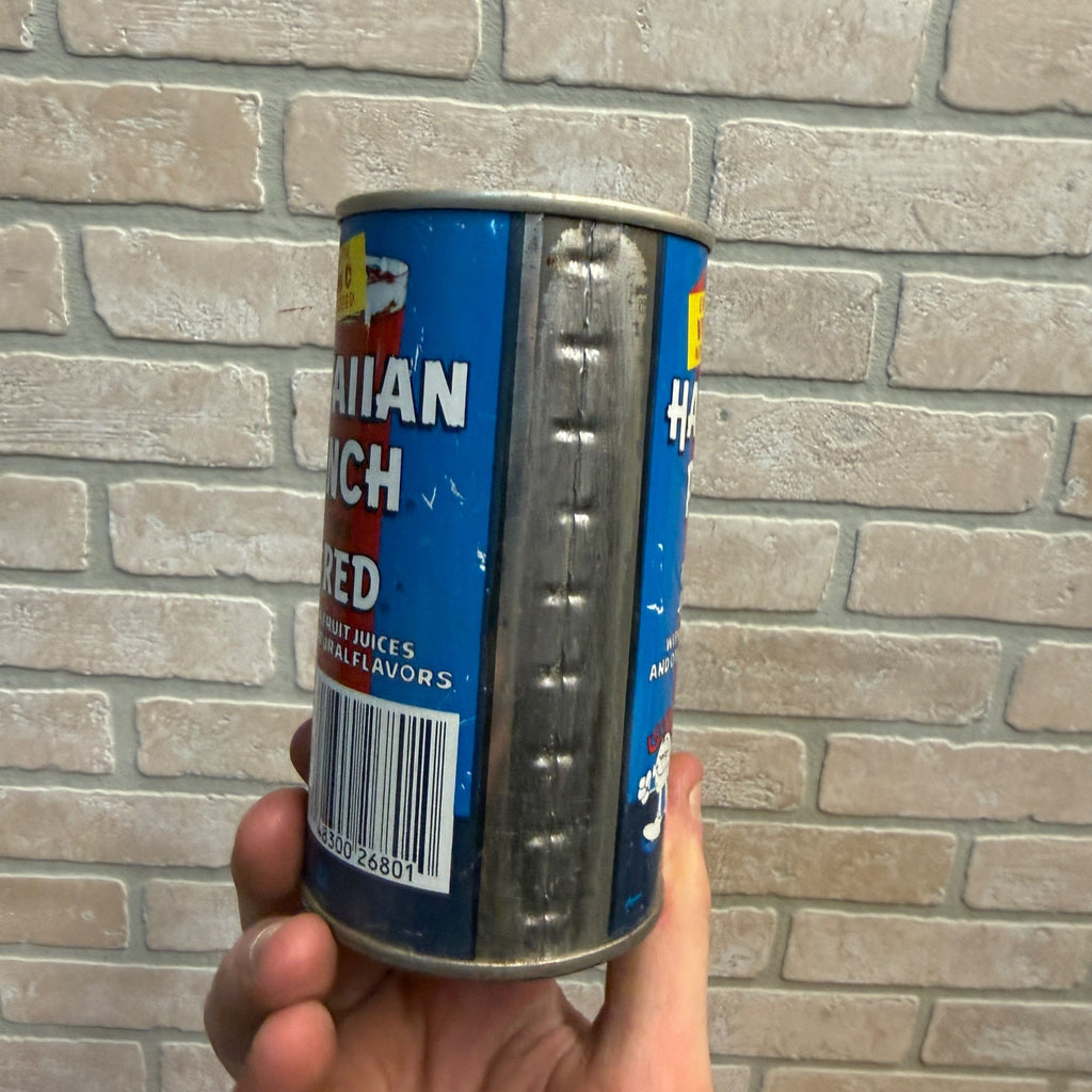 Vintage 1970s-80s Hawaiian Punch Red Pull Tab Straight Soda Can