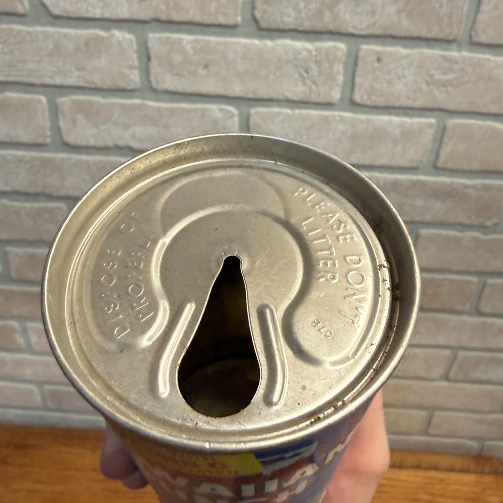 Vintage 1970s-80s Hawaiian Punch Red Pull Tab Straight Soda Can