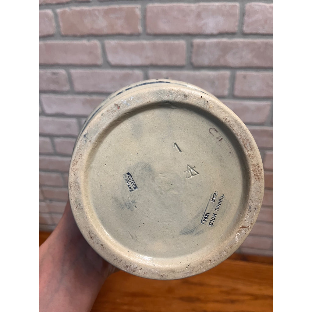 Vintage Jacob Thewalt German Stoneware 1 Liter Pitcher - Stein - Prosit - No Lid