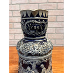 Vintage Jacob Thewalt German Stoneware 1 Liter Pitcher - Stein - Prosit - No Lid