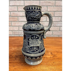 Vintage Jacob Thewalt German Stoneware 1 Liter Pitcher - Stein - Prosit - No Lid