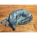 Vintage 1993 Verdigris Cast Iron Winterthur Fox Doorstop Virginia Metalcrafters