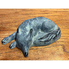 Vintage 1993 Verdigris Cast Iron Winterthur Fox Doorstop Virginia Metalcrafters