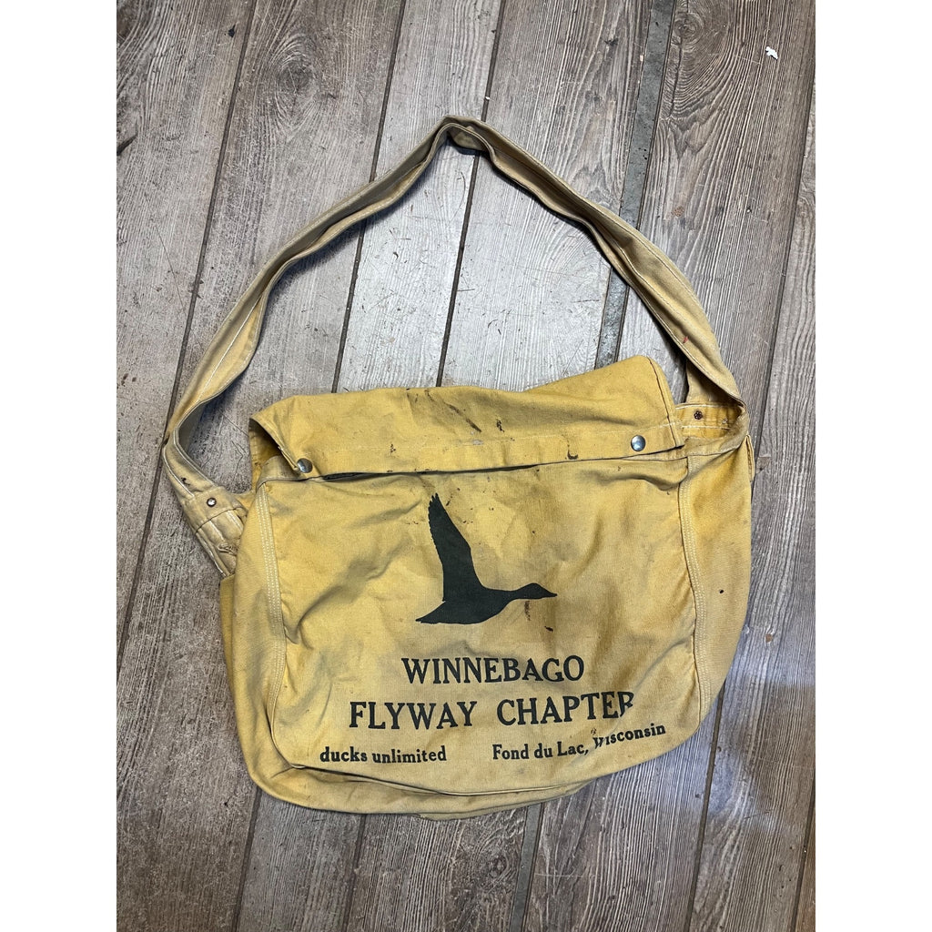 Vintage Ducks Unlimited Winnebago Flyway Mini Decoy Bag Fond Du Lac, WI