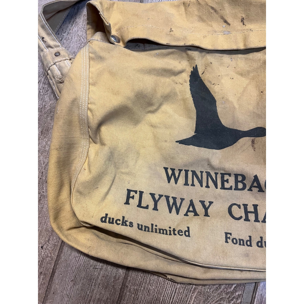 Vintage Ducks Unlimited Winnebago Flyway Mini Decoy Bag Fond Du Lac, WI