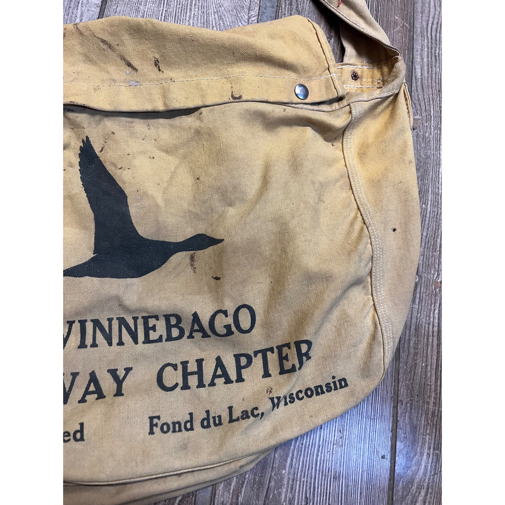 Vintage Ducks Unlimited Winnebago Flyway Mini Decoy Bag Fond Du Lac, WI