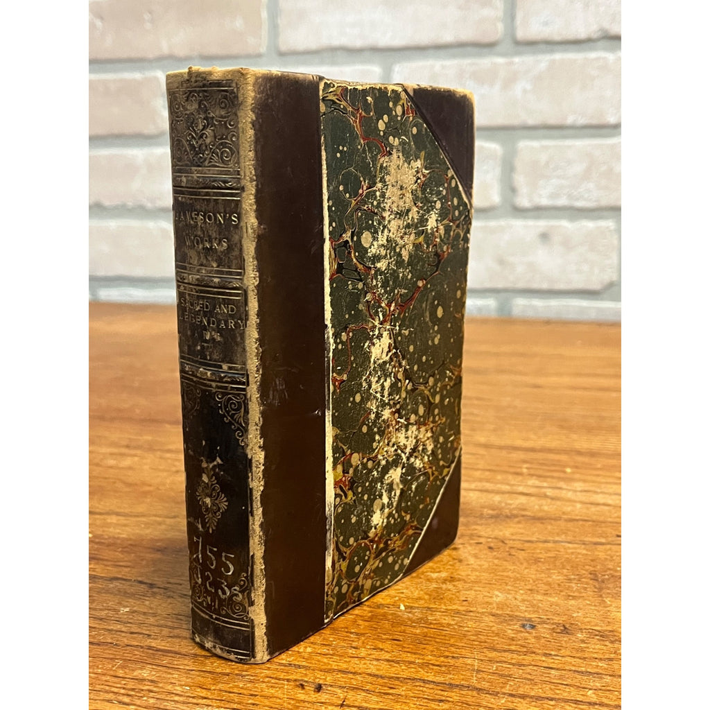 Antique 1886 Sacred and Legendary Art by Mrs. Jameson Hardcover Book Vol. 1
