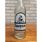 Vintage Squeeze ACL Soda Bottle Pulaski Wisconsin WI Wis 7oz