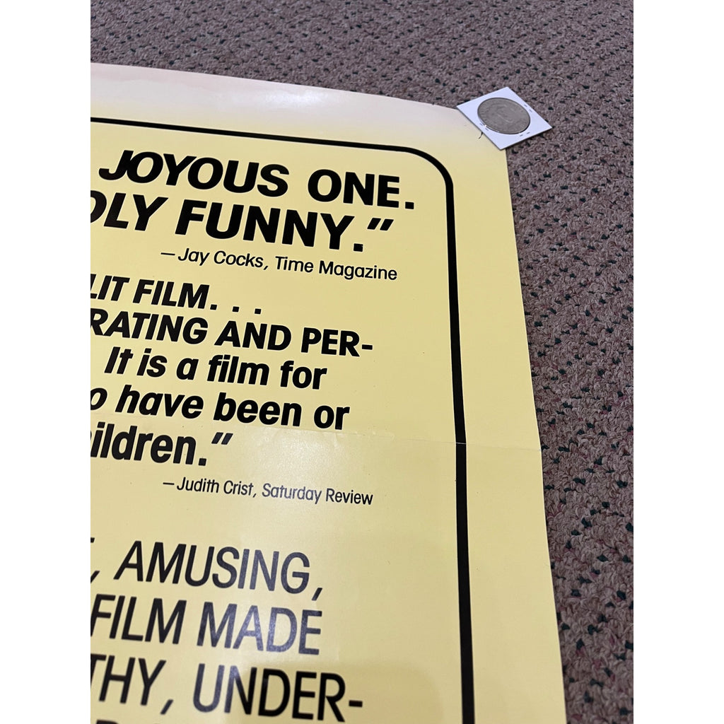 Vintage 1976 Small Change French François Truffaut Original Movie Poster 27x40