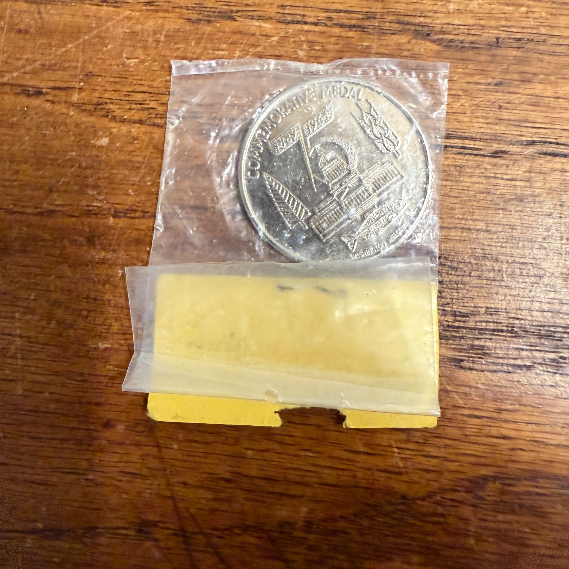 Washington State Diamond Jubilee Coin Token From 1964 In ORIGINAL PACKAGE