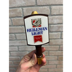 Vintage Heileman Light Premium Beer Wooden Tab Knob Handle