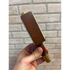 Vintage Heileman Light Premium Beer Wooden Tab Knob Handle