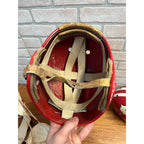 Vintage Football Plastic Helmets Shoulder Pads Youth Size Rawlings Wilson