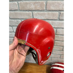 Vintage Football Plastic Helmets Shoulder Pads Youth Size Rawlings Wilson