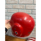 Vintage Football Plastic Helmets Shoulder Pads Youth Size Rawlings Wilson