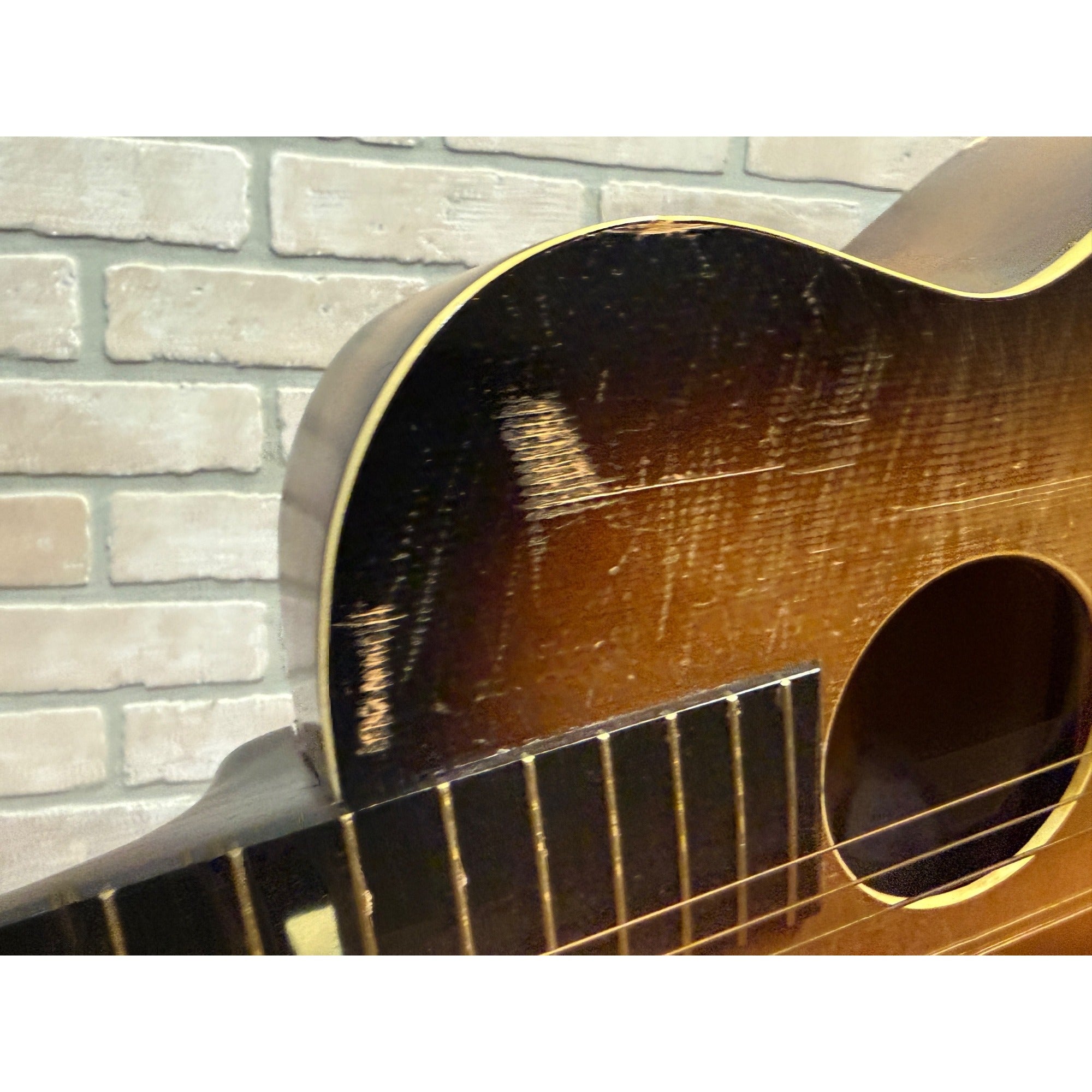 Vintage Gene Autry 1943 Melody Ranch Cowboy Parlor Youth Guitar For parts