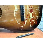 Vintage Gene Autry 1943 Melody Ranch Cowboy Parlor Youth Guitar For parts