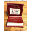 Vintage Perpetual Calendar & Memo Pad Advertising Venetian Pharmacy