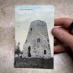 Old Cedarburg Grist Mill Antique Colorized Postcard RPPC Wisconsin Wi