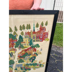 Original Vintage 1953 Bedford British Railways Travel Poster Framed